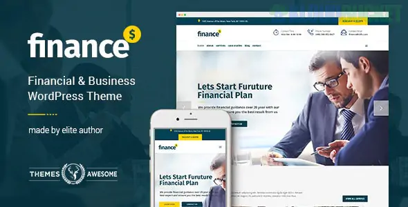 Finance - Business Accounting WordPress Theme 1.9