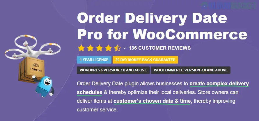 Order Delivery Date Pro for WooCommerce By TycheSoftwares	 11.5.0