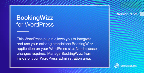 BookingWizz for WordPress 1.5.2