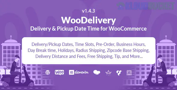 WooDelivery | Delivery & Pickup Date Time for WooCommerce 1.4.3
