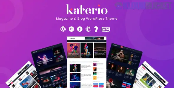 Katerio - Magazine & Blog WordPress Theme 1.5.1