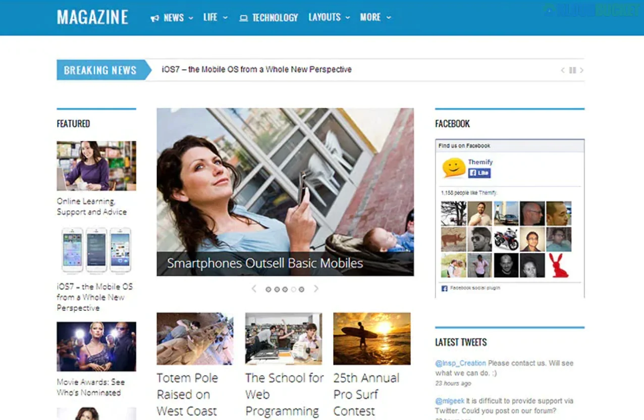 Themify Magazine WordPress Theme + Activation 7.5.5