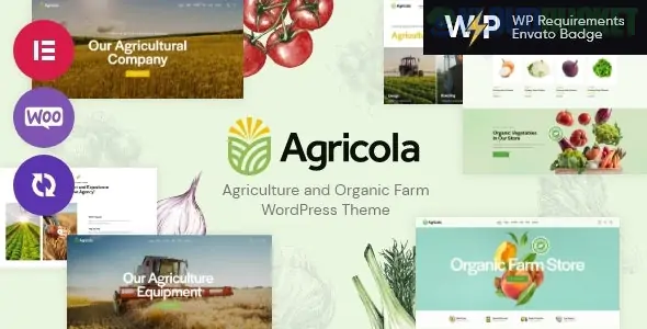 Agricola - Agriculture and Organic Farm WordPress Theme 1.16