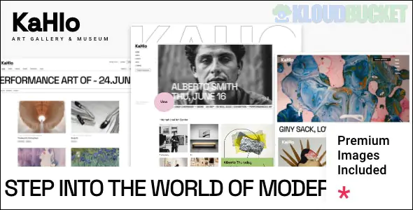 Kahlo - Art Gallery and Museum Theme 1.2