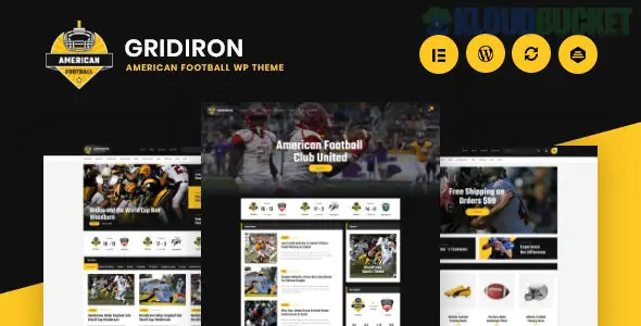 Gridiron | American Football & NFL Superbowl Team WordPress Theme 1.0.8