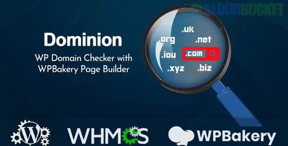Dominion - WP Domain Checker with WPBakery Page Builder 2.10
