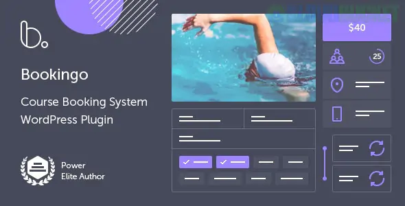 Bookingo - Course Booking System for WordPress 1.6