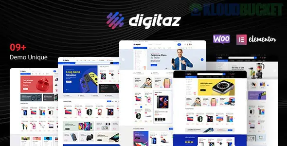 Digitaz - Electronics Elementor WooCommerce Theme 1.2.2