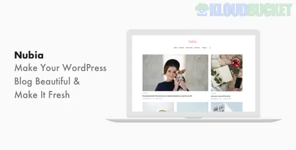 Nubia - Minimal Blog and Magazine WordPress Theme 1.0.8