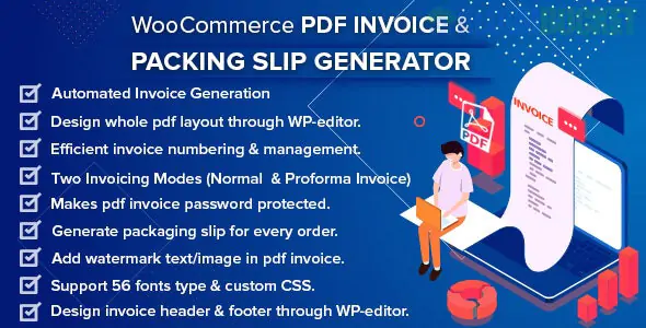 WooCommerce PDF Invoice & Packing Slip Generator 2.5.0