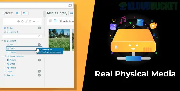 WordPress Real Physical Media - Physical Media Library Folders & SEO Rewrites 1.5.112