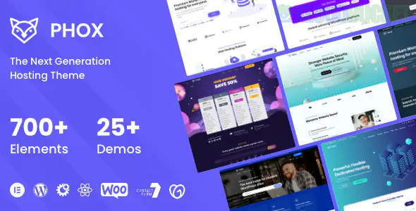 Phox theme- Hosting WordPress & WHMCS Theme 2.3.4