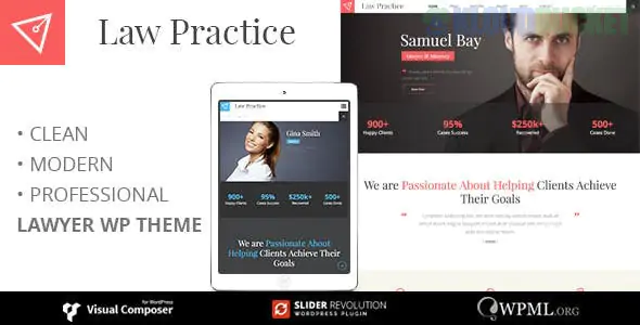 LAW PRACTICE - Lawyer Responsive Business Wordpress Theme 3.5