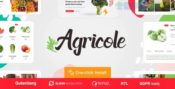 Agricole - Organic Food & Agriculture WordPress Theme 1.1.2
