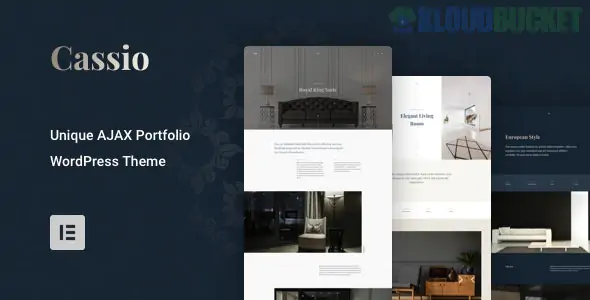 Cassio - AJAX Portfolio WordPress Theme 3.6.1