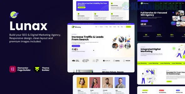 Lunax Theme | Digital Marketing Agency & SEO WordPress Theme 3.0