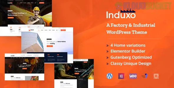 Induxo - Industry WordPress Theme 1.7.2