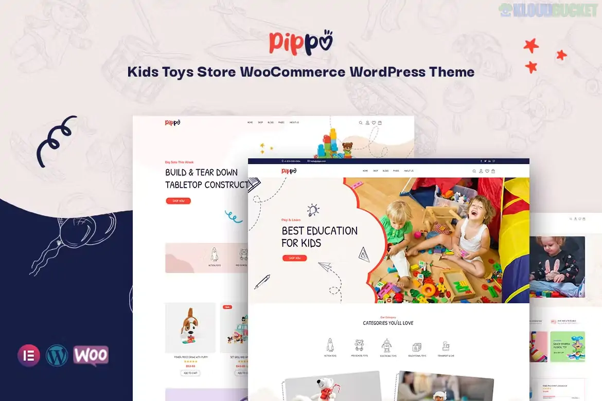 Pippo - Kids Toys Store WooCommerce WordPress Theme 1.2.1