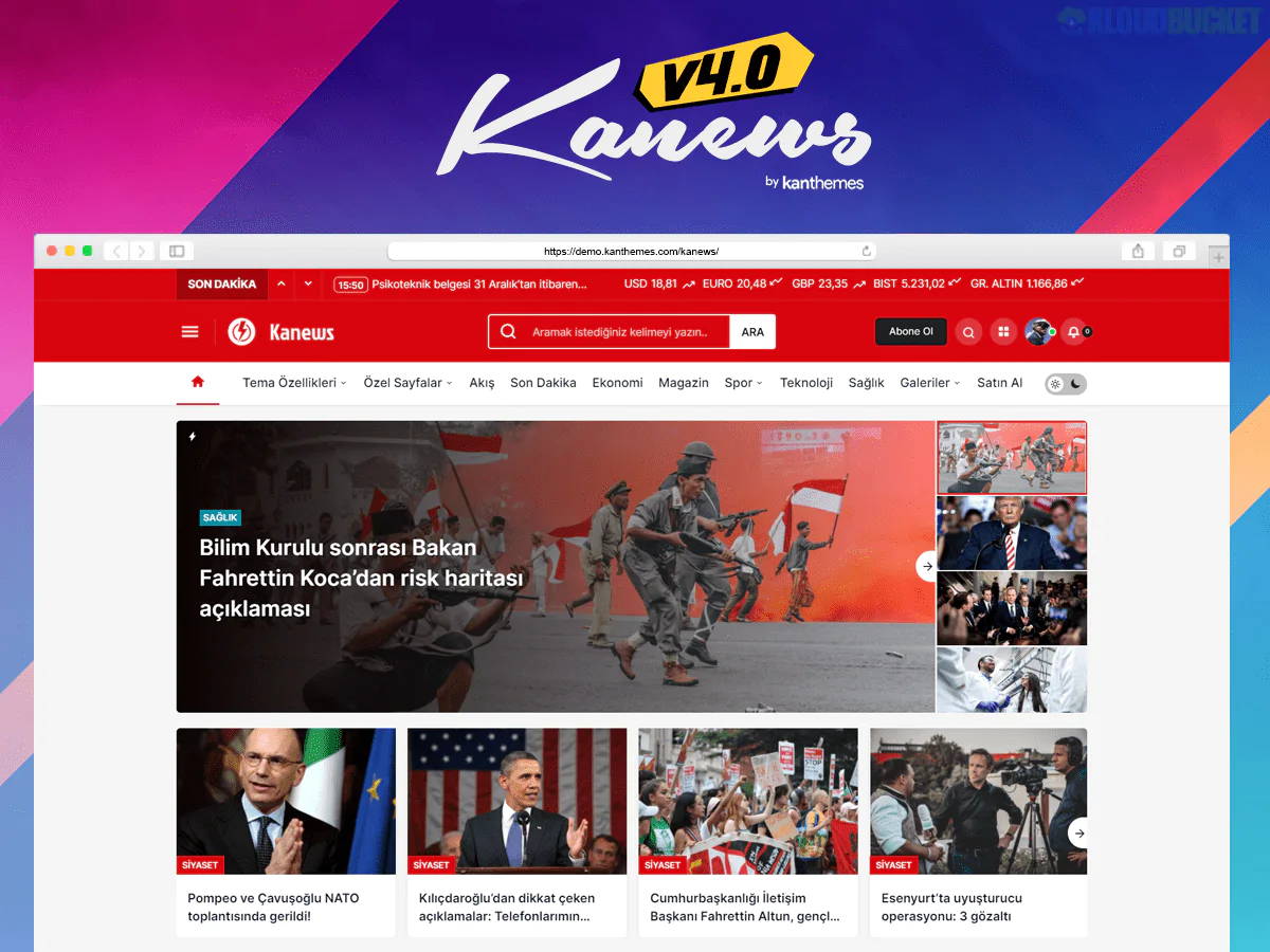 Kanews - News Theme Wordpress 7.5