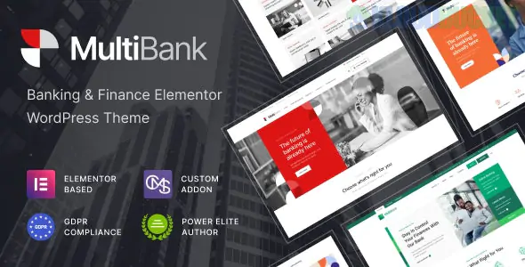 Multibank - Business and Finance WordPress Theme 1.1.5