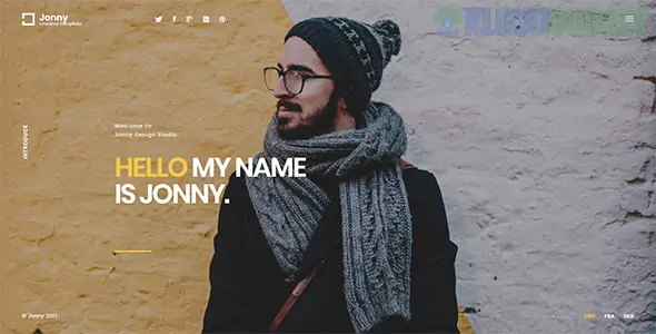 Jonny - Personal WordPress Theme 1.0.7