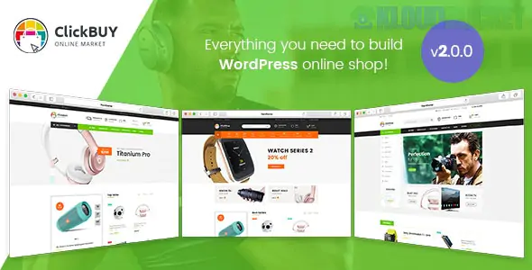 ClickBuy - Multi Store Responsive WordPress Theme 2.0.0