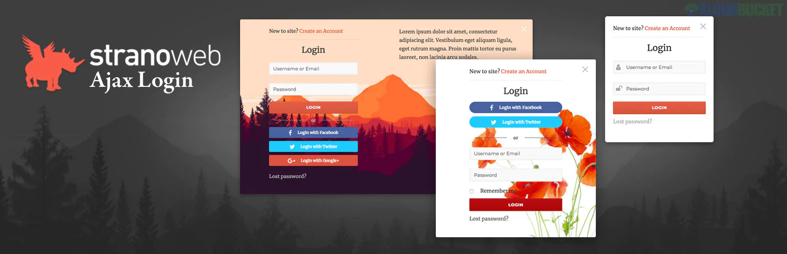 Stranoweb Ajax Login Premium 2.0.7