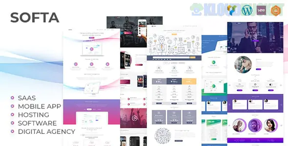 Softa - SaaS, Software & WebApp WordPress 1.3.7