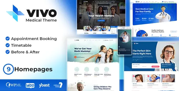 Vivo - Health and Medical WordPress Theme 1.1.3