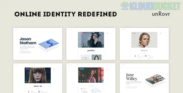 unRovr - Animated vCard & Resume WordPress Theme 1.2.2