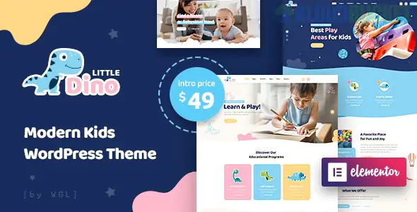 Littledino - Modern Kids WordPress Theme 1.2.9