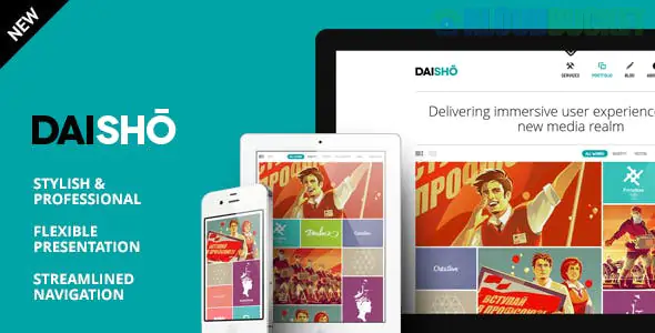 Daisho - Flexible WordPress Portfolio Theme 4.0