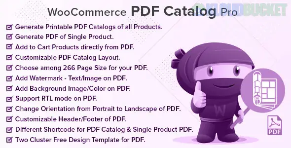 WooCommerce PDF Catalog Pro 2.3.0