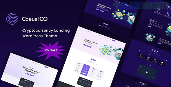 Coeus - Cryptocurrency Landing Page WordPress Theme 1.2.0