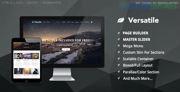 Versatile - Responsive Multi-Purpose WP Theme 1.5.0