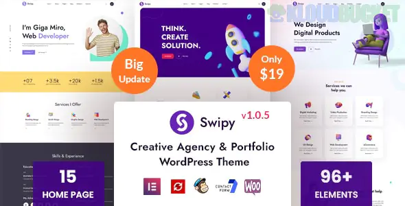 Swipy - Creative Agency WordPress Theme 1.1.2