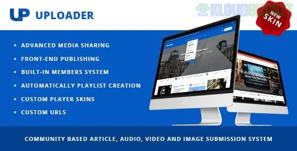 Uploader Theme | Advanced Media Sharing Theme 2.3.4