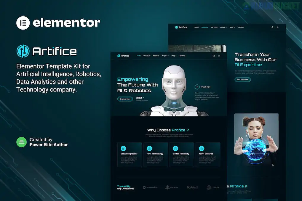 Emploi - Human Resources & Recruitment Agency Elementor Template Kit