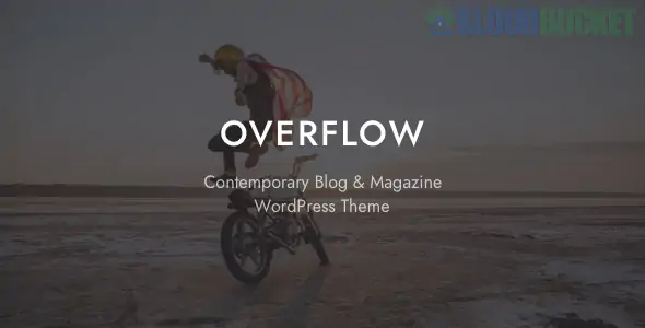 Overflow - Contemporary Blog & Magazine WordPress Theme 1.6.0