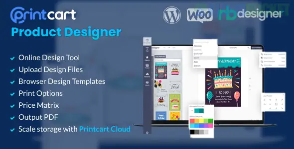Printcart Product Designer | WooCommerce WordPress 1.2.3
