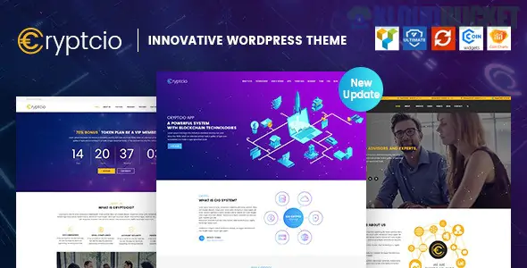 Cryptcio - Innovative WordPress Theme 1.6.7