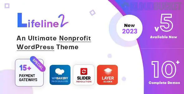 Lifeline 2 - An Ultimate Nonprofit WordPress Theme for Charity, Fundraising and NGO 6.9