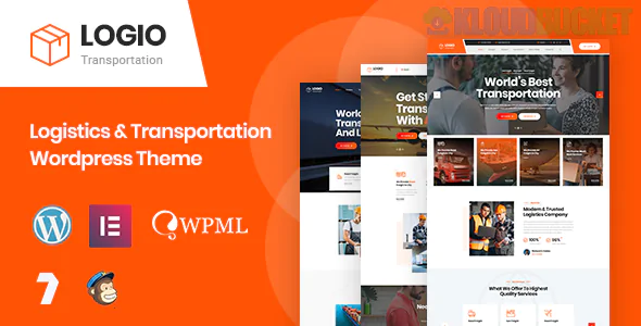 Logio Theme | Logistics & Transportation WordPress Theme 1.0