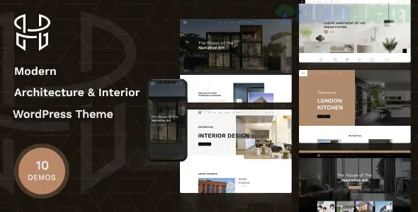 Hellix - Modern Architecture & Interior Design WordPress Theme 1.0.39