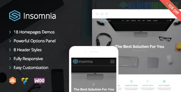 Insomnia - Beautiful and Modern Creative WordPress Theme 1.1.5