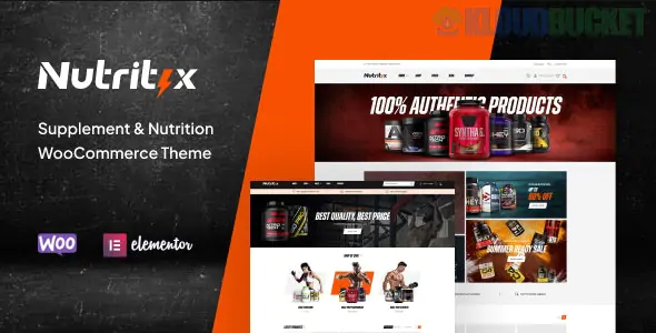 Nutritix - Supplement & Nutrition WooCommerce Theme 1.2.1