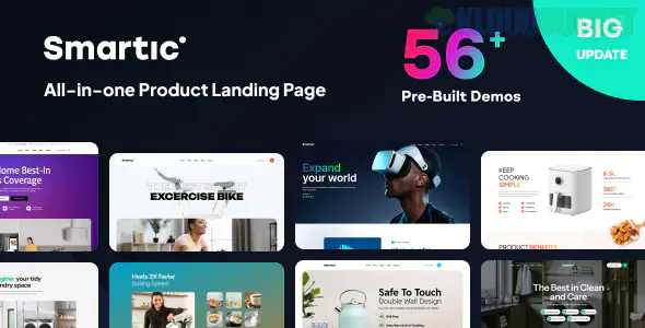 Smartic Theme | Product Landing Page WooCommerce Theme 2.2.9