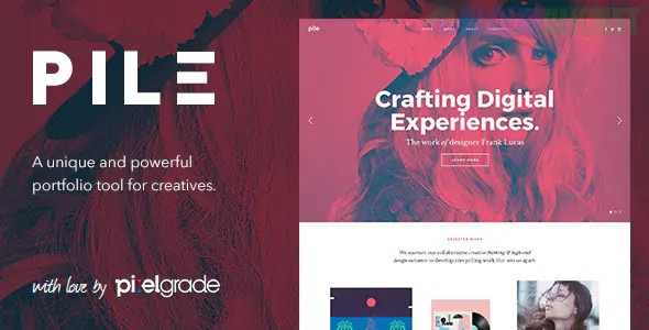 PILE - An Uncoventional WordPress Portfolio Theme 2.5.1