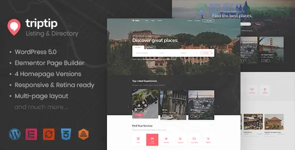 TripTip - Directory & Listing WordPress Theme 1.0.2