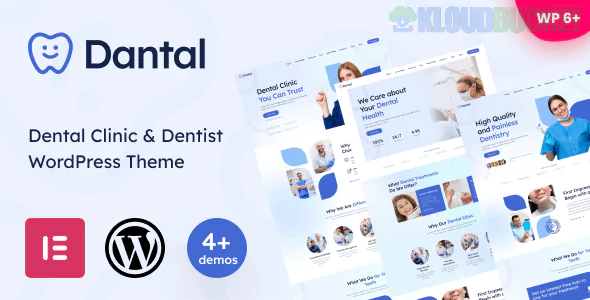 Dantal - Dental Clinic & Dentist WordPress Theme 1.08